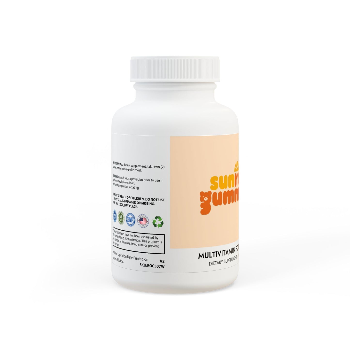 SunriseGummies Multivitamin for Women Supplement (60 Capsules)