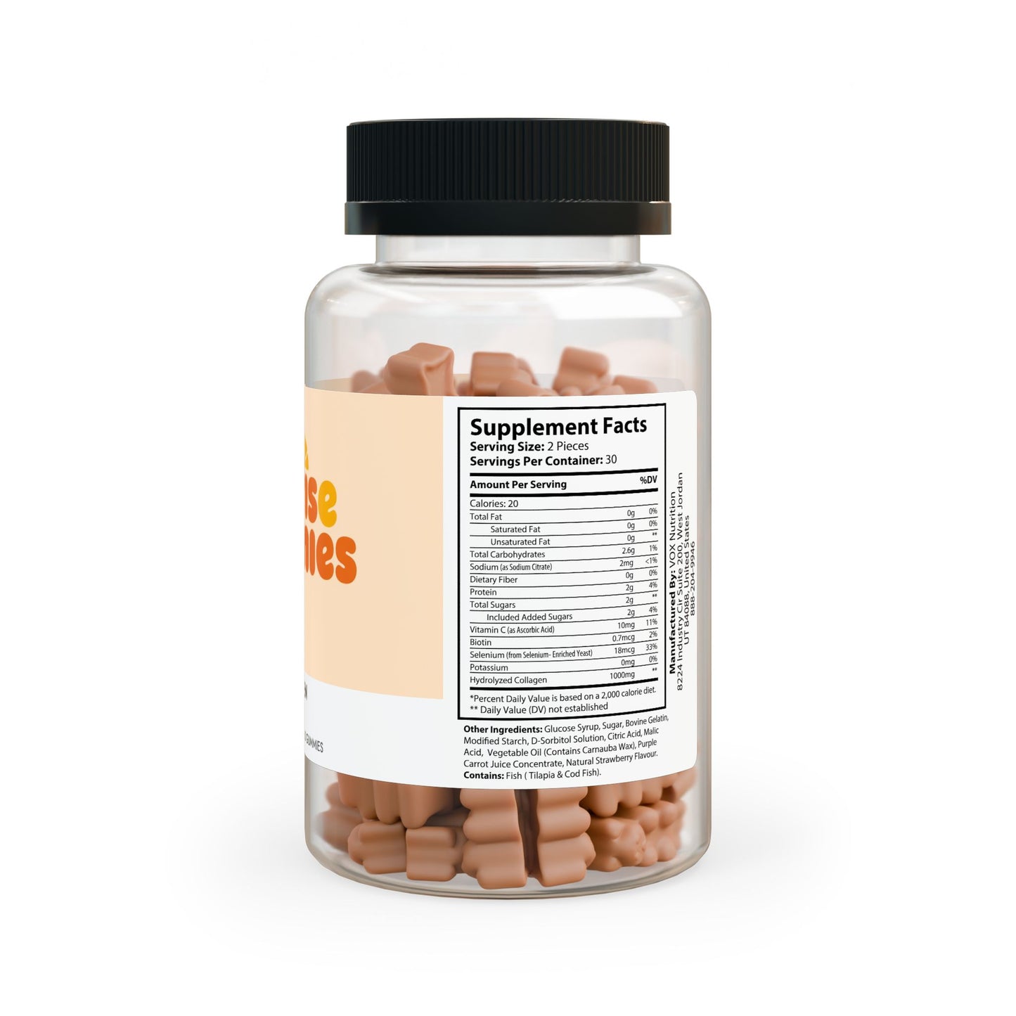 SunriseGummies Collagen Gummies (60 Gummies)
