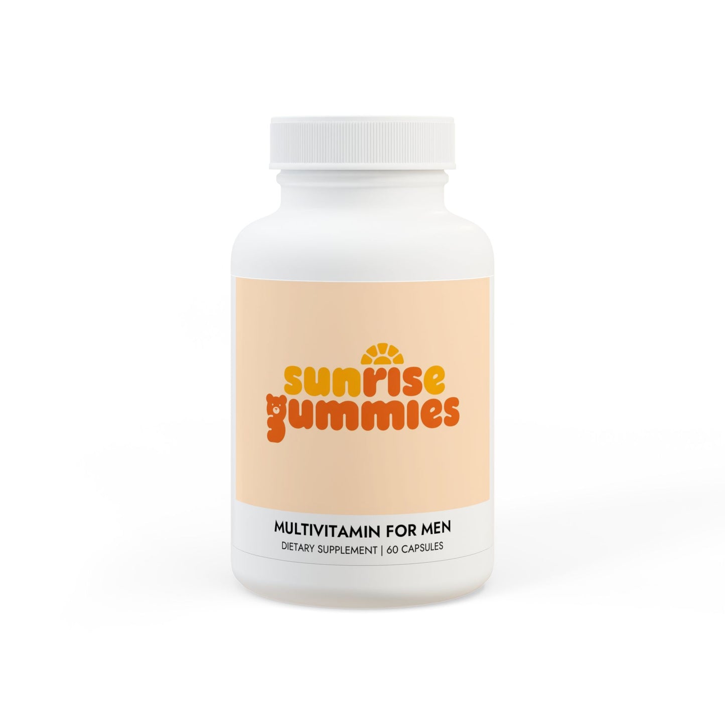 SunriseGummies Multivitamin for Men Supplement (60 Capsules)