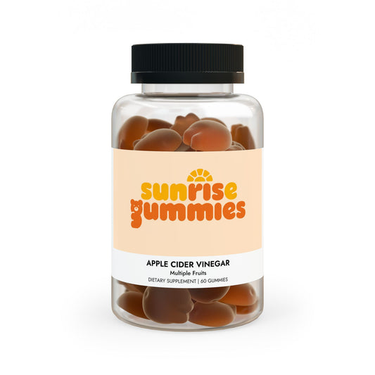 SunriseGummies Apple Cider Vinegar Gummies (60 Gummies)